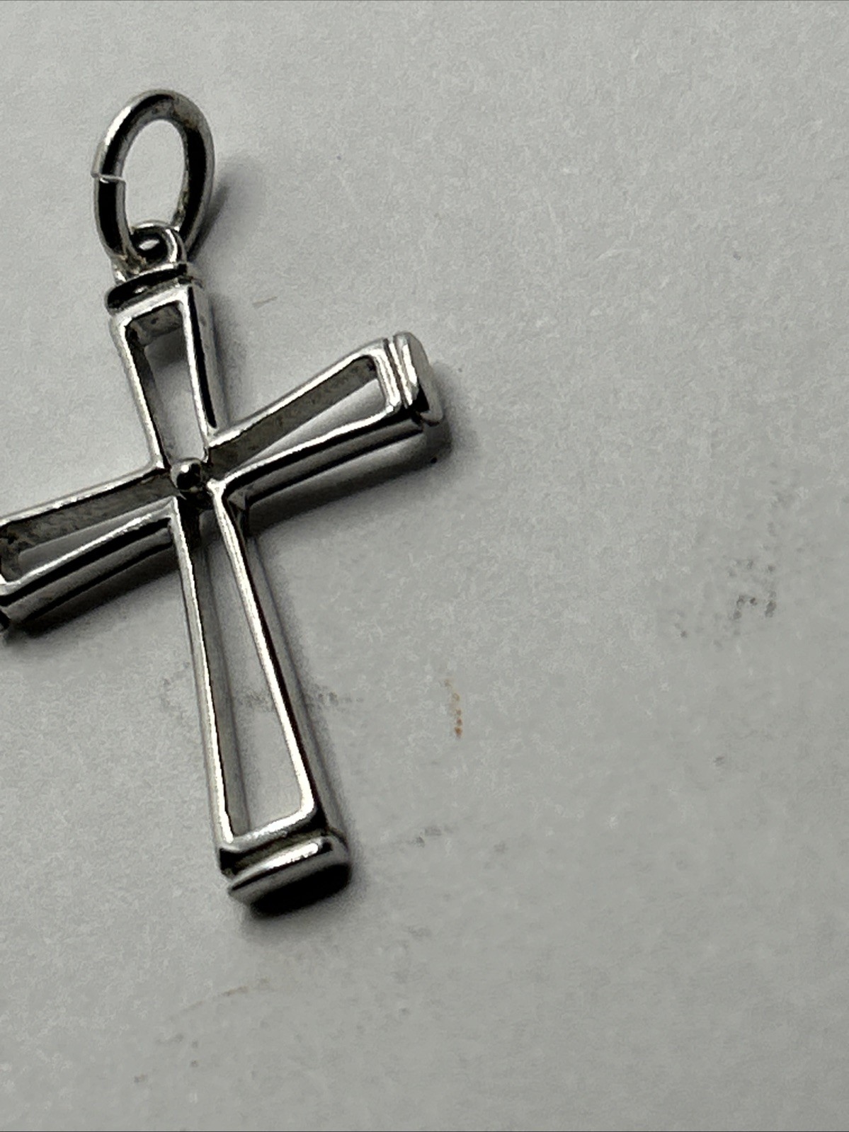 New Small Cross Pendant, 925 Sterling Silver