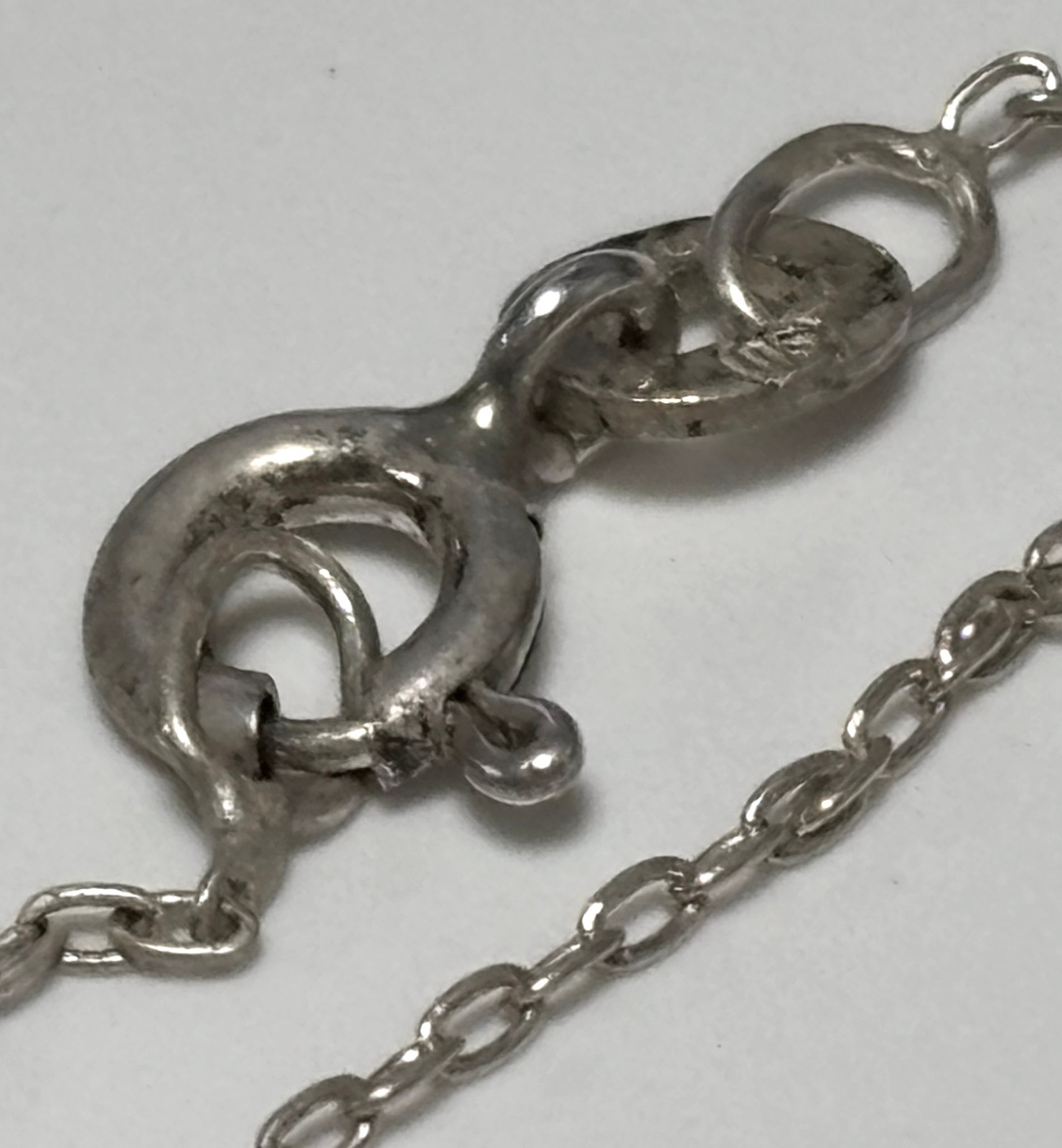 HARLEY DAVIDSON .925 Sterling Silver Petite Shield Logo Pendant Chain/Necklace