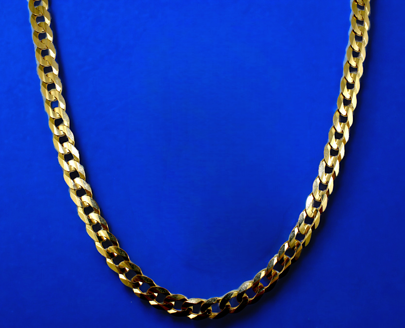 14K Yellow Gold SOLID Curb Cuban Chain Necklace Bracelet Real 1.5mm-14mm 7″-30″