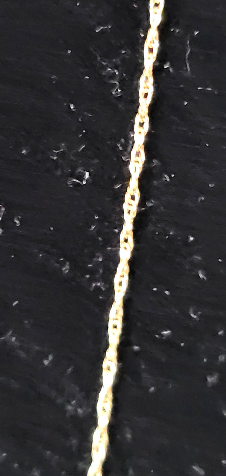 Solid 10K Gold Diamond Cluster Heart Pendant Necklace W 18″ Long 10K Gold Chain
