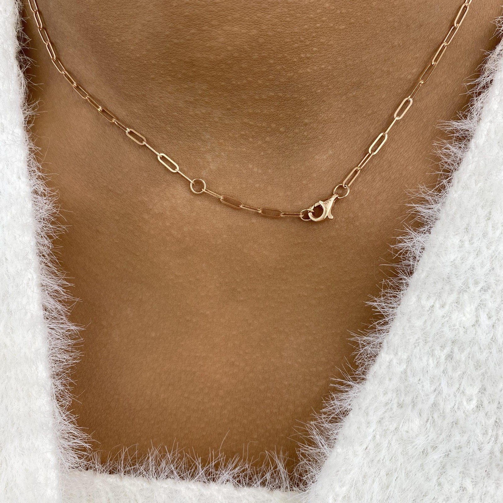 1ct Oval Pendant Necklace Rose Gold 14K Labcreated Diamond F/VS