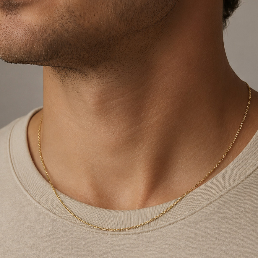 14/20 Gold Filled Cable Chain Necklace – 1.5mm