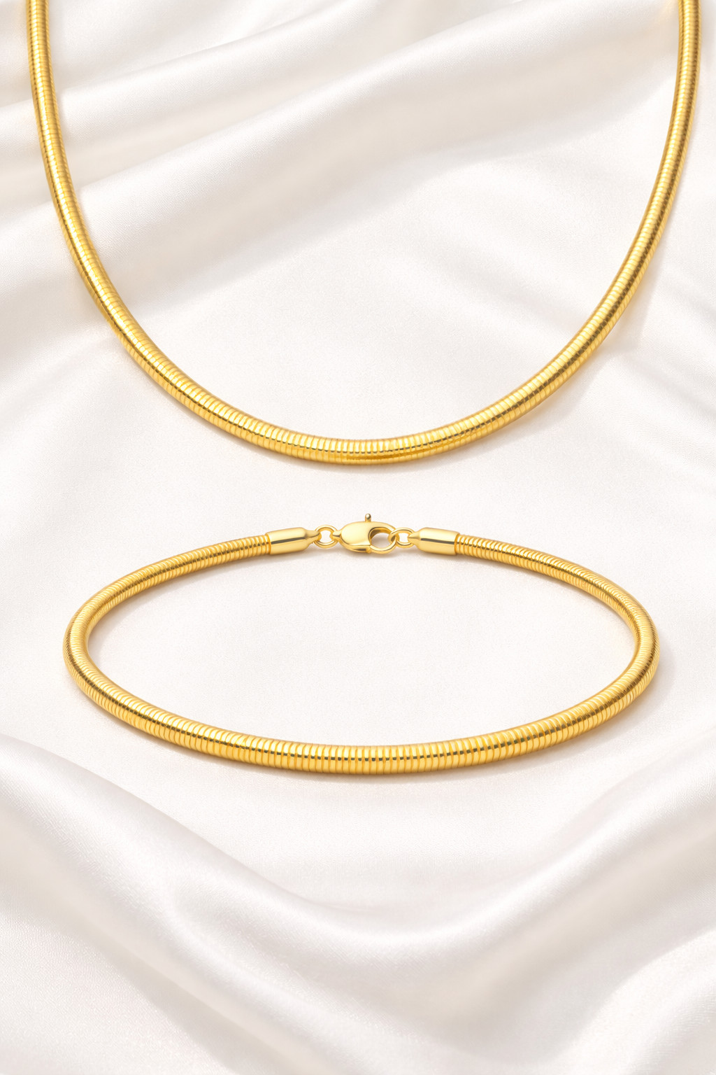Italian 1/200 14k Yellow Gold Overlay Herringbone Chain Necklace cadena