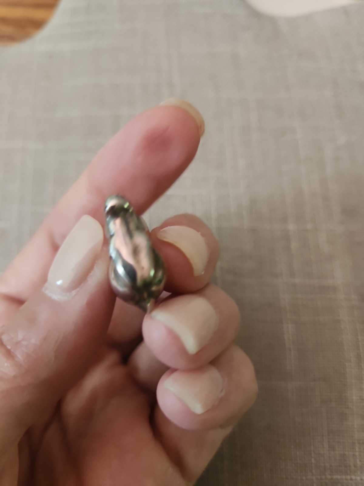 Electroform Sterling Silver Bunny Rabbit Pendant
