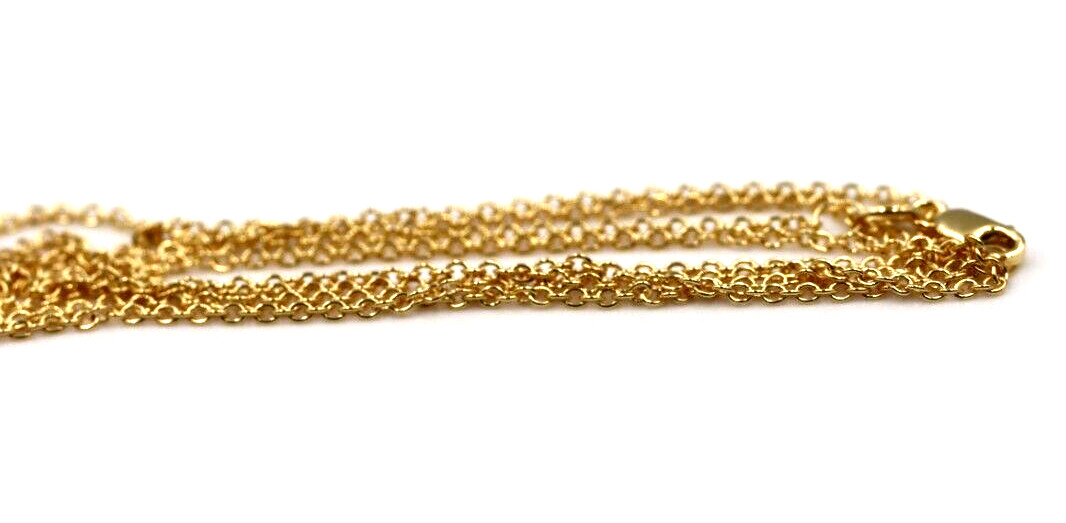 Genuine 9ct Yellow Gold Belcher Chain Necklace 70cm 3.82grams