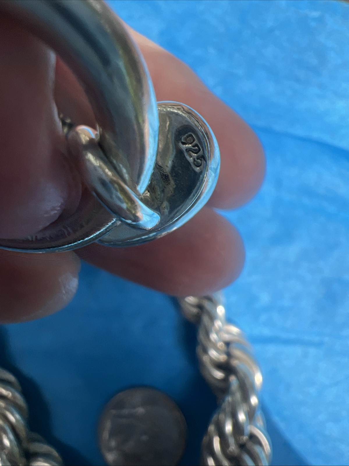 Sterling Graduated Rope Huge and Massive 200 Grams Heavy Weight