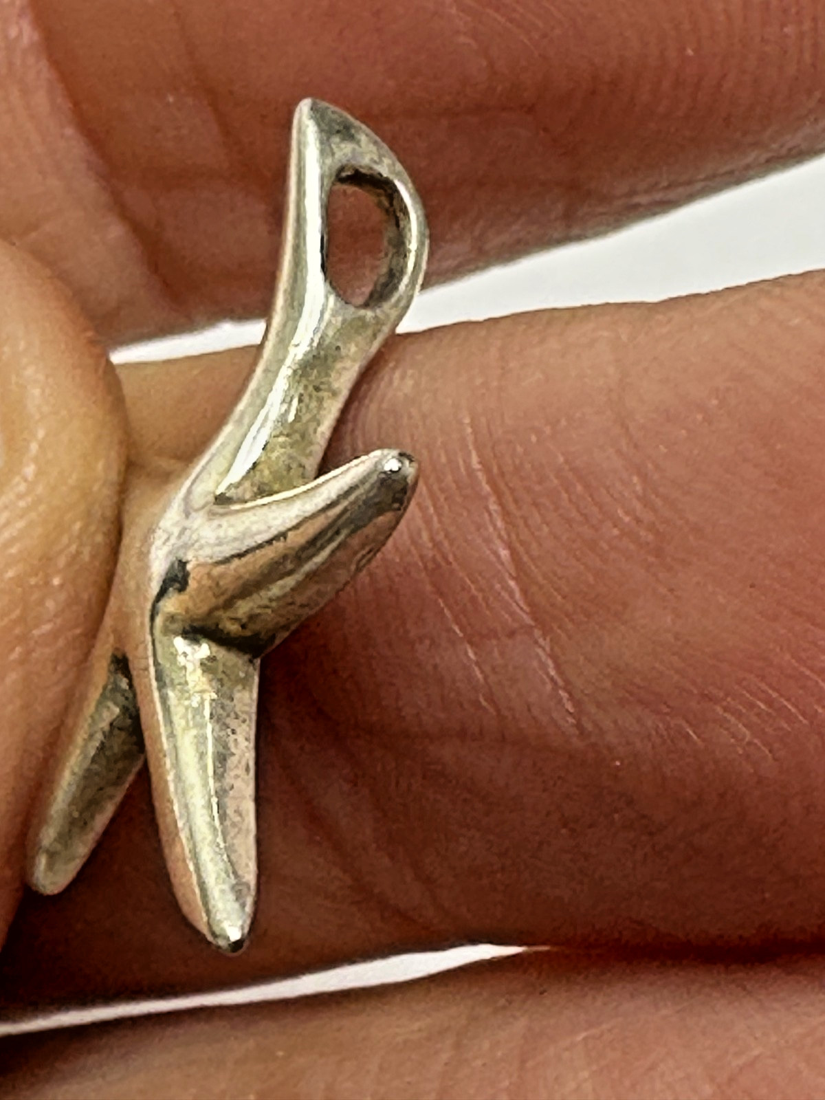 Sterling Silver Starfish Charm 925 Pendant Sea Life Beach nautical