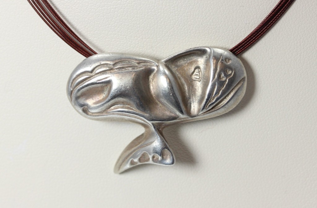 925 Art of the Soul Affirmation “My Commitment is Born of Heart” Pendant – 2718