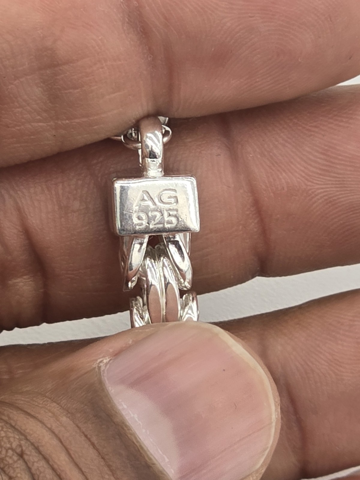 925 Sterling Silver Byzantine Chain 6.5 MM for Men and Women