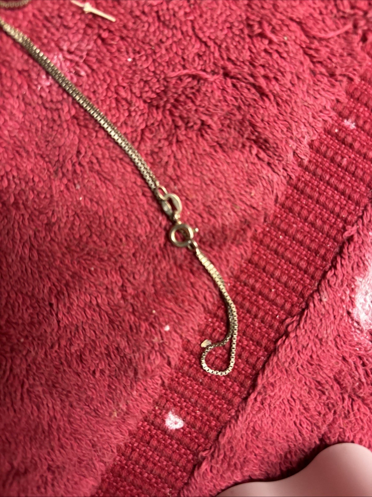 Vintage Estate Sterling Silver Maritime Jesus Anchor Pendant Necklace 5.4g