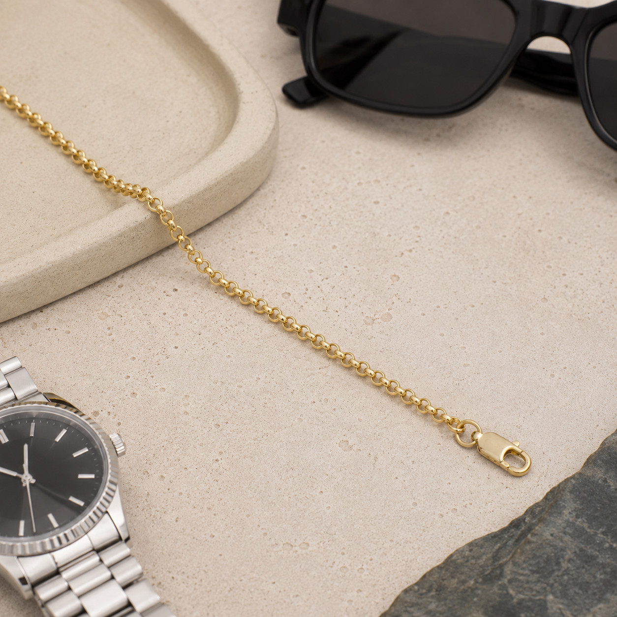 14/20 Gold Filled Rolo Chain Necklace – 2.6mm