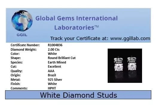 27.35 Ct Certified White Diamond Solitaire Pendant ! FREE Diamond studs!