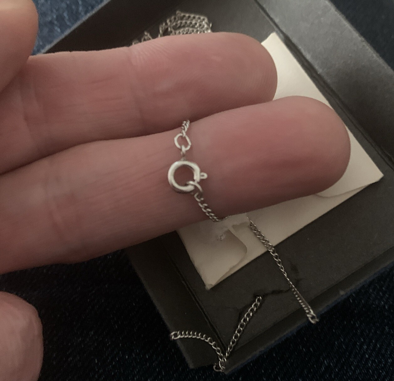 Tiffany & Company Manpower Pendant & Generic Sterling Chain