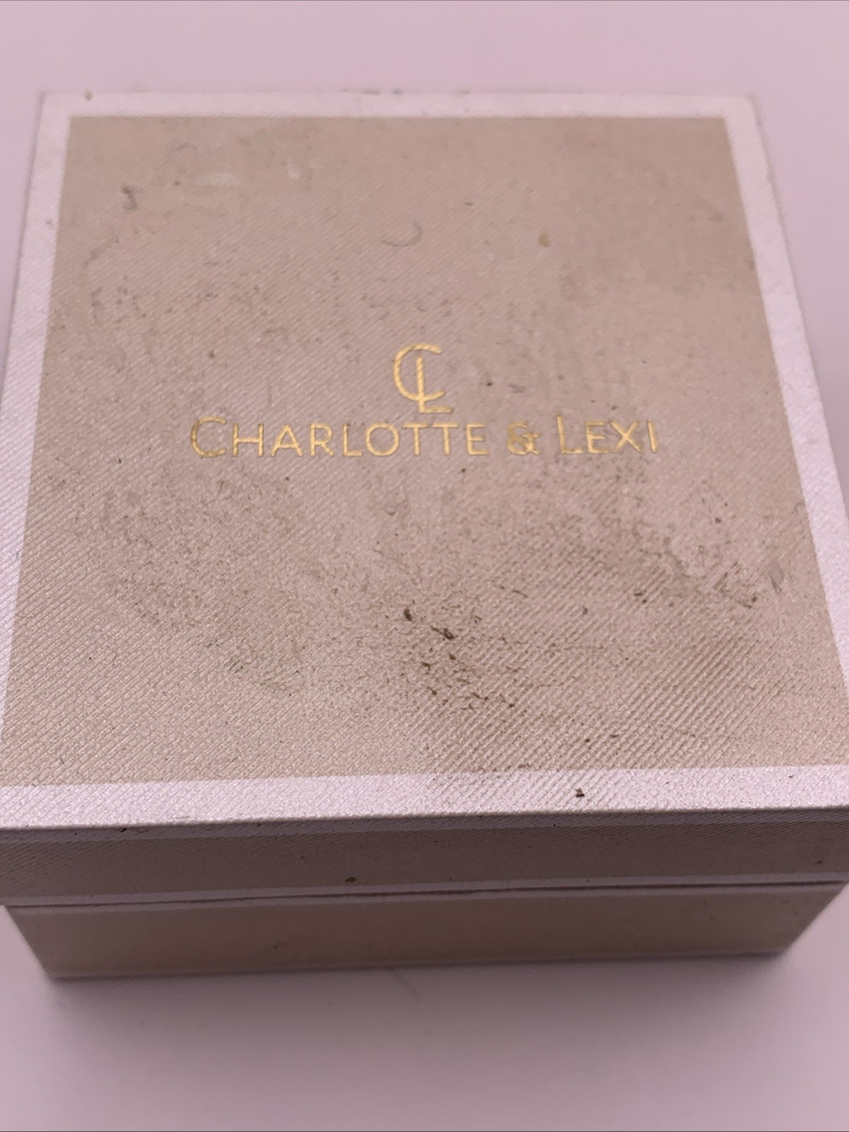 Yellow metal Necklace 18” New In Box Charlotte & Lexi
