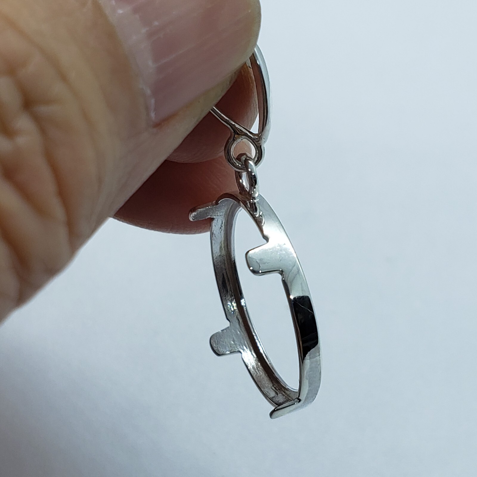 925 Sterling Silver Penny Bezel 19 mm Coins Prong Back Round Edge 1 Cent No Coin