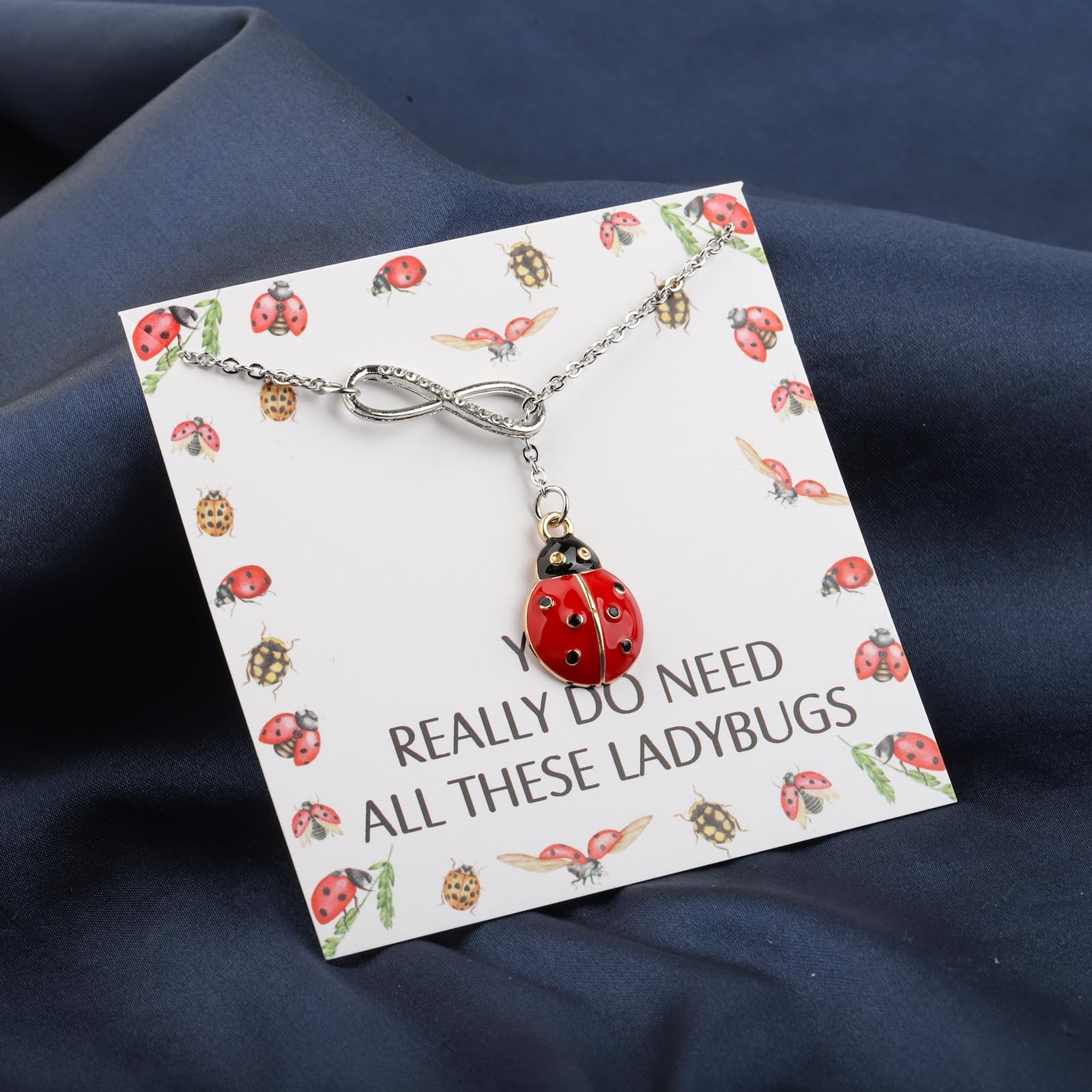 Ladybug Necklace Ladybug Fan Gift Insect Lover Gift Yes I Really Do Need All The