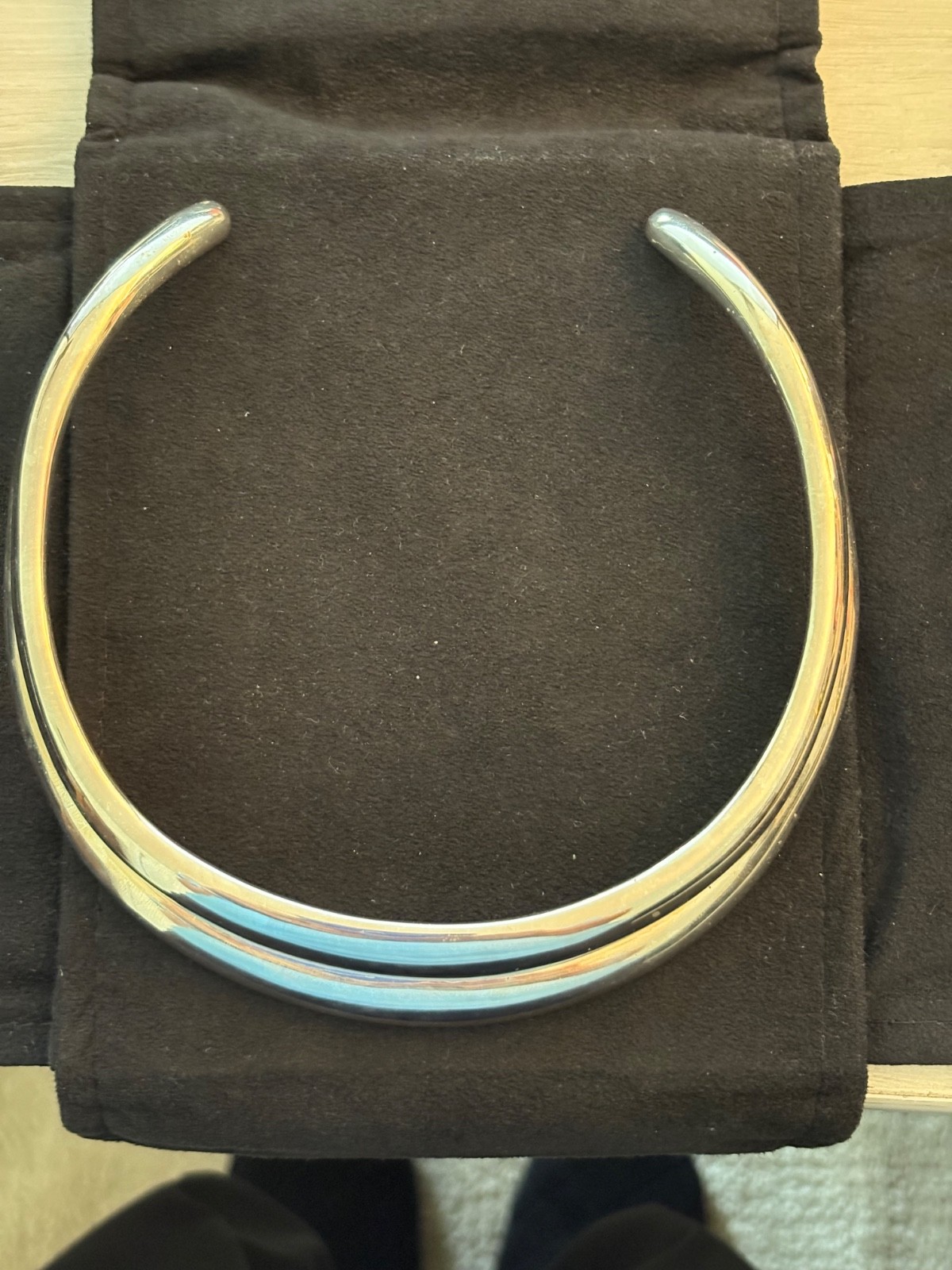 Georg Jensen Sterling Silver Neck Ring