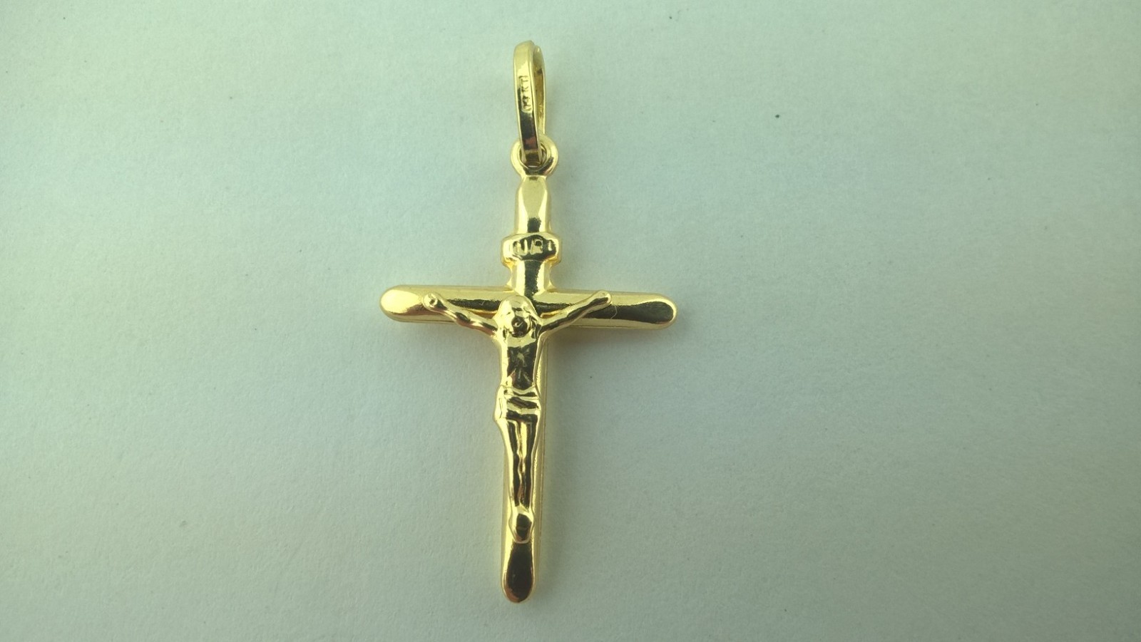 14K Solid Gold Cross Pendant Charm.Very elegant Very Good Price 1.5 grams