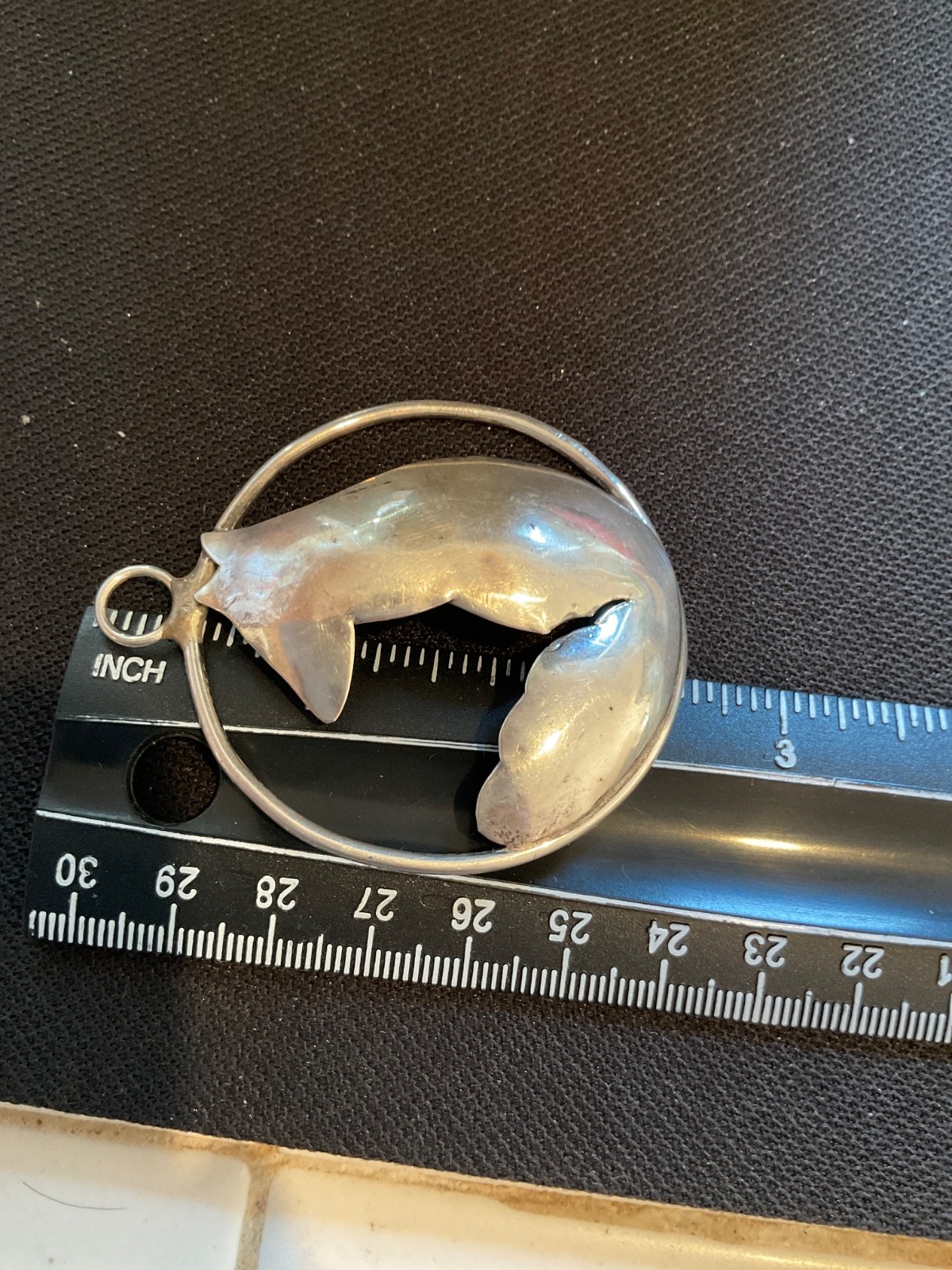 Ed Gray Metal Sculptor Sterling Silver The Little Fox Pendant 198/300