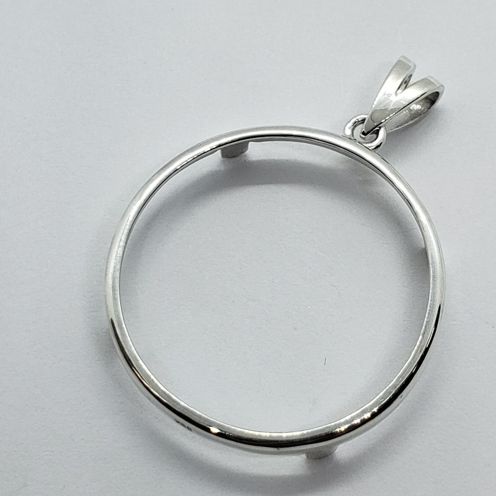 925 Sterling Silver Mexican 1 Peso Bezel 34 mm Coins Prong Back Round Edge