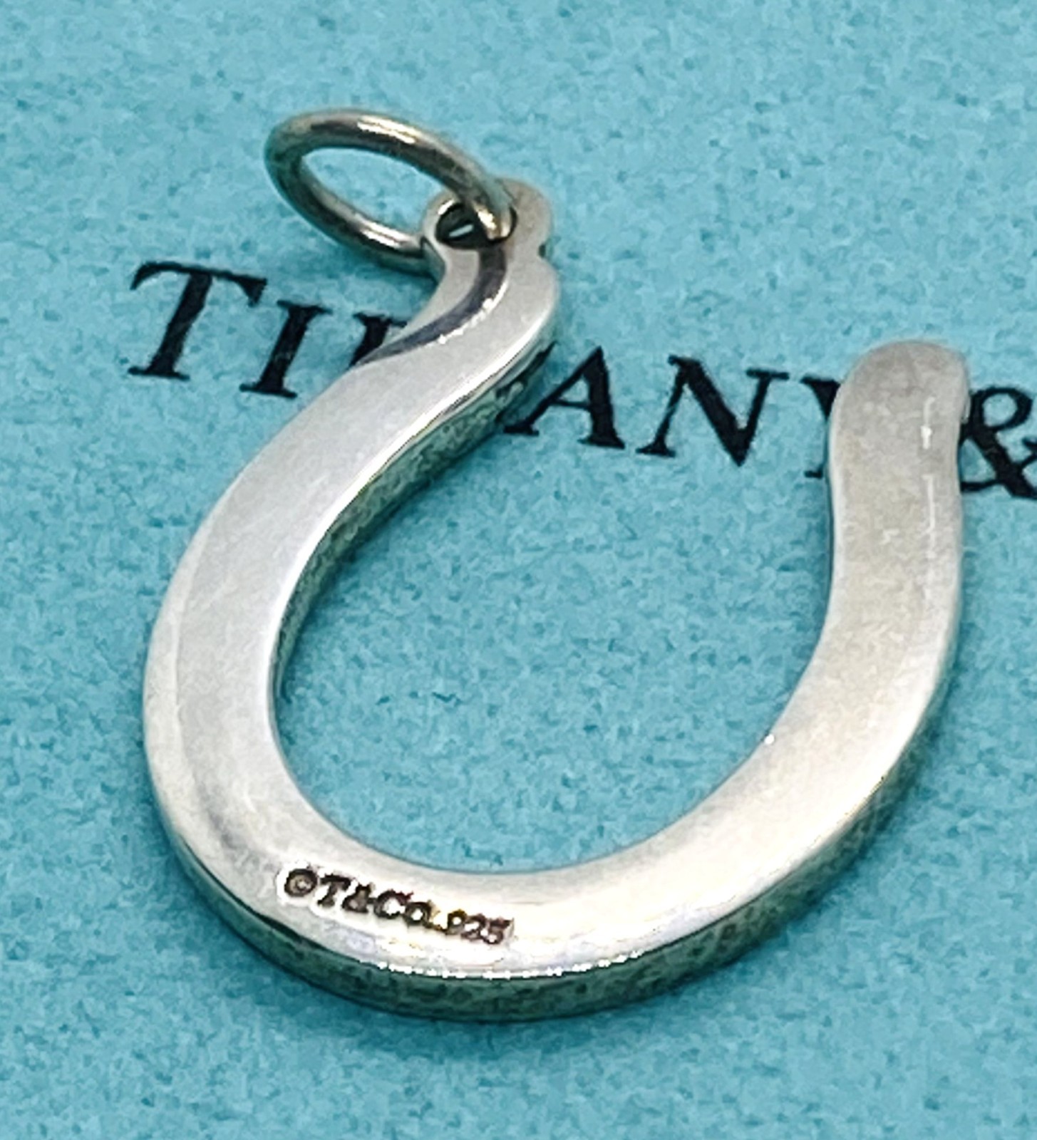 Tiffany & Co Sterling Silver 925 Horseshoe Pendant Charm