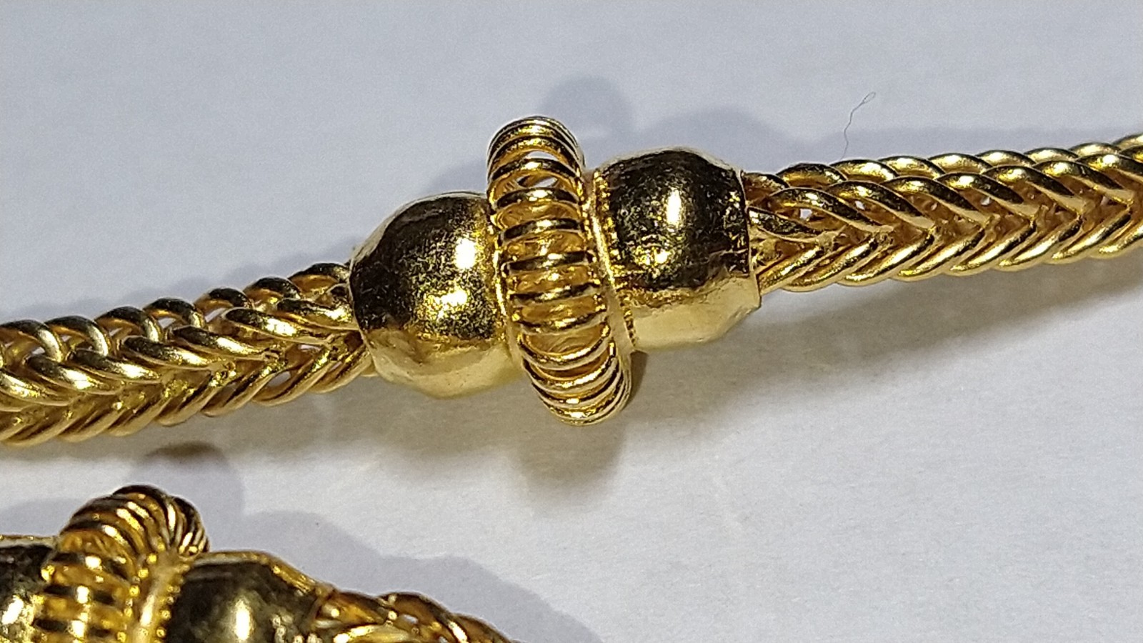 23k gold franco chain necklace 15.22 grams – 20.75″