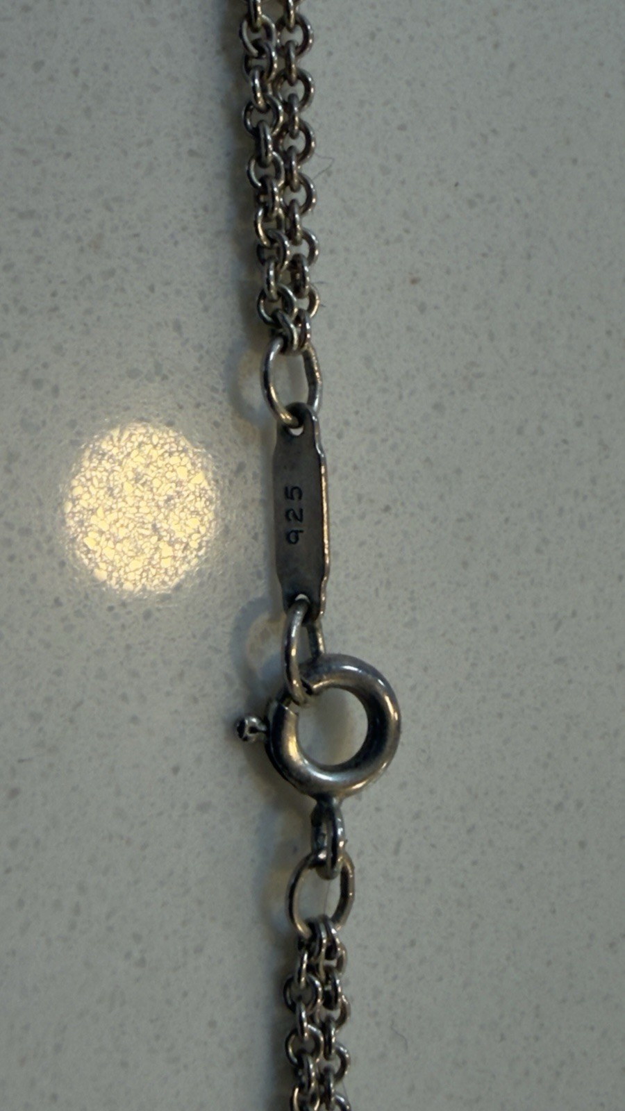Tiffany & Co. Infinity Necklace 16″ 925 Sterling Silver