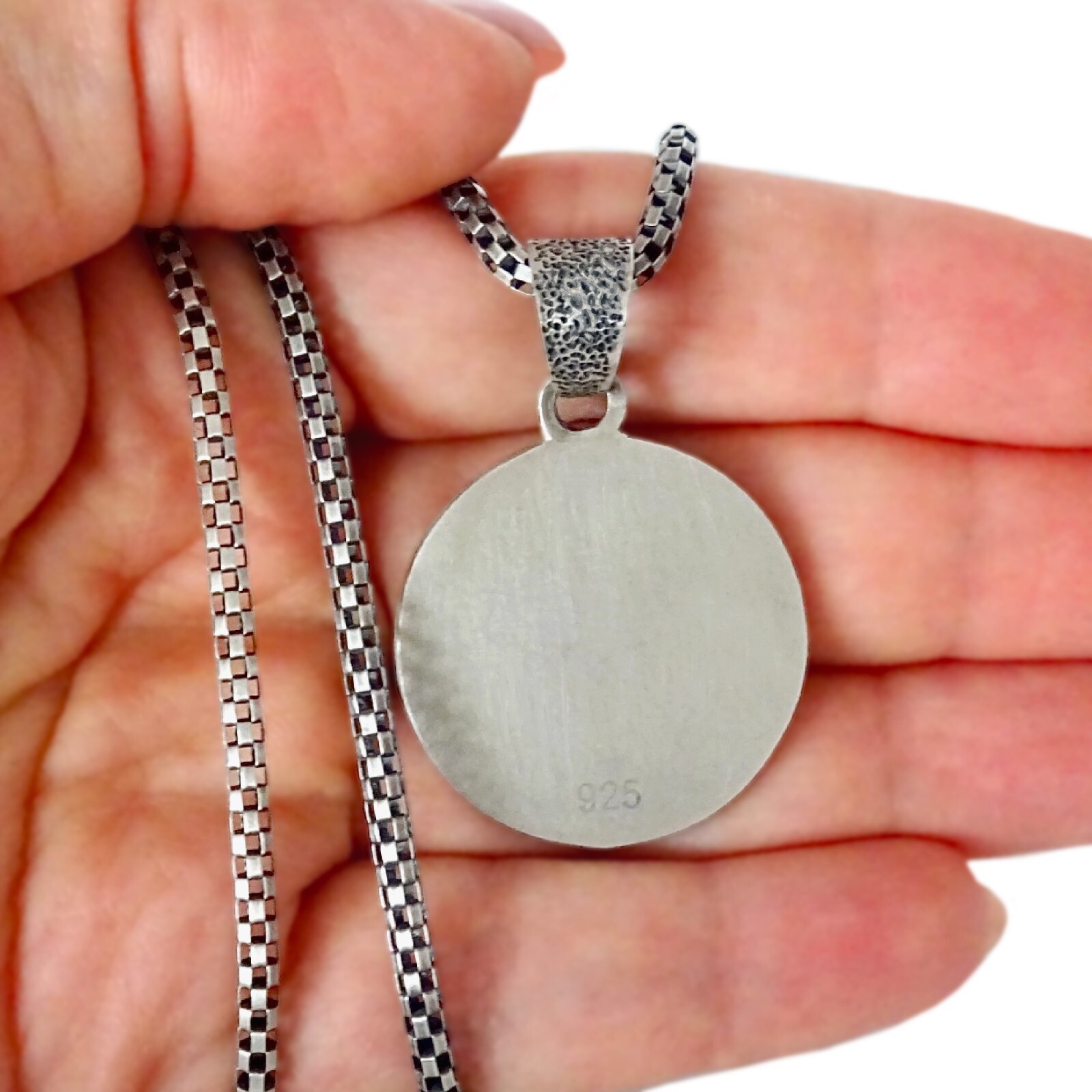 Medusa Triskelion Sterling Silver 925 Trinacria Pendant with Chain Sicilian