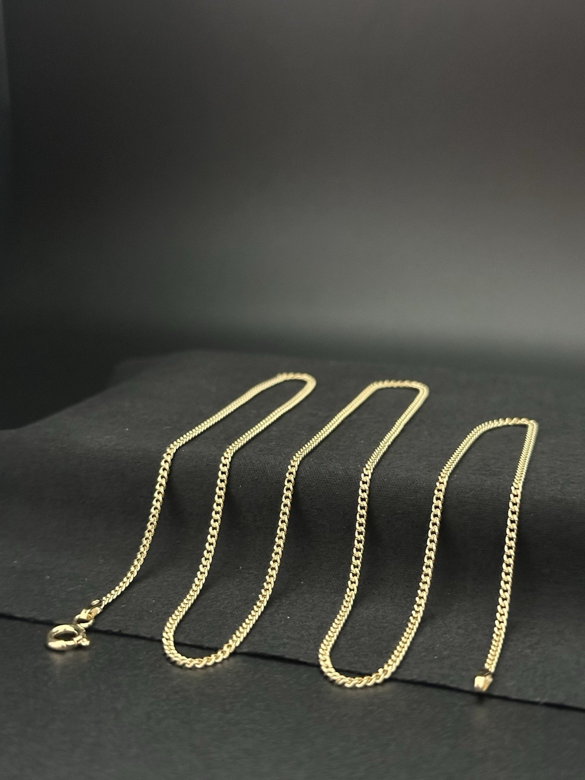 14K Yellow Gold Chain Necklace 2.60g 24” 2.0mm 585 Hallmark Genuine Gold