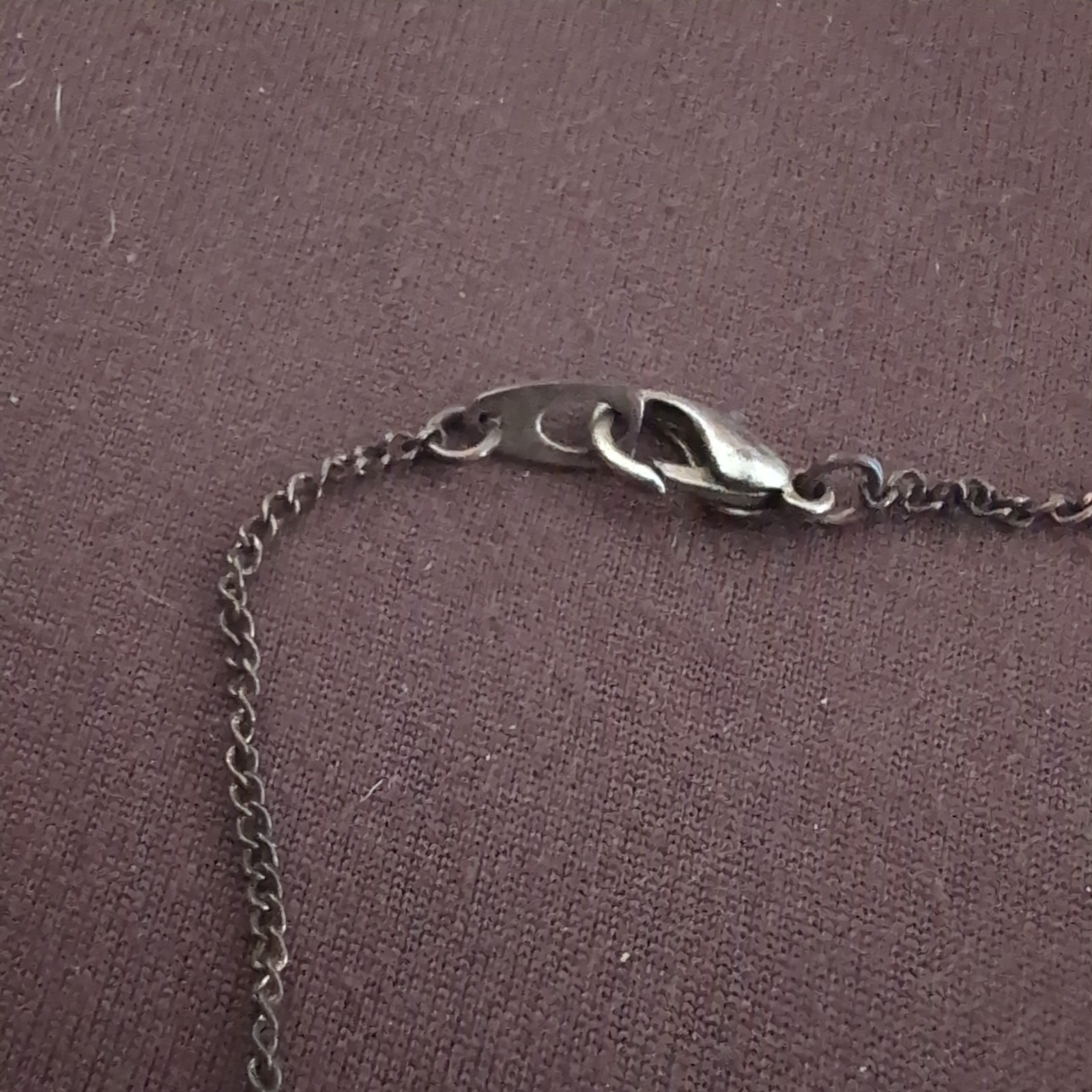 Honora Cultured 2 tone pearl blueish/silver and gray tone necklace 19″ 925silver