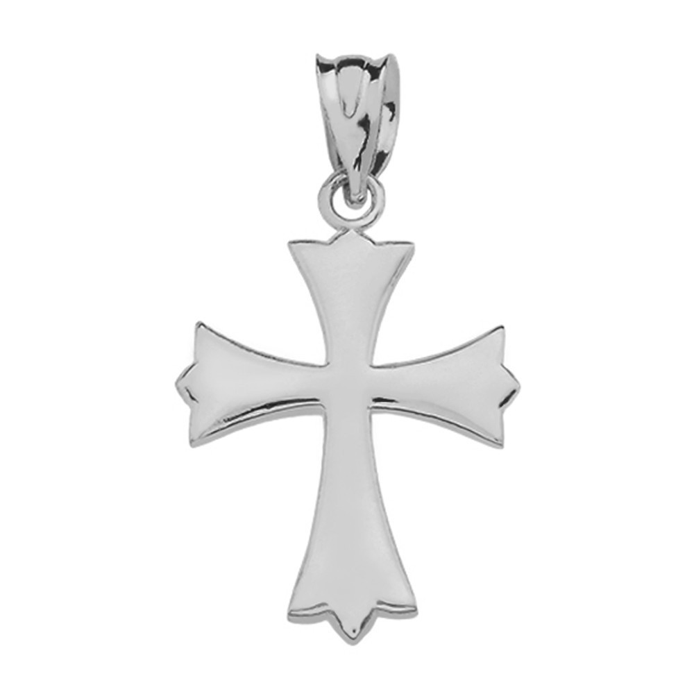 Gold Roman Catholic Pendant Necklace (Available in Yellow/Rose/White Gold)