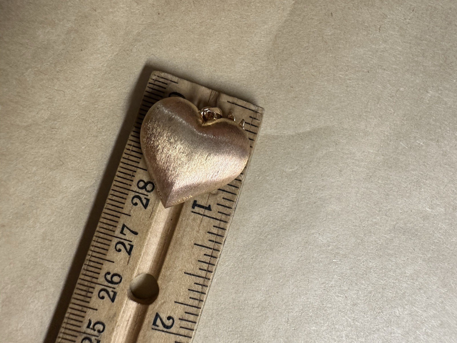 Sterling Silver Gold Tone Angel Heart Pendant