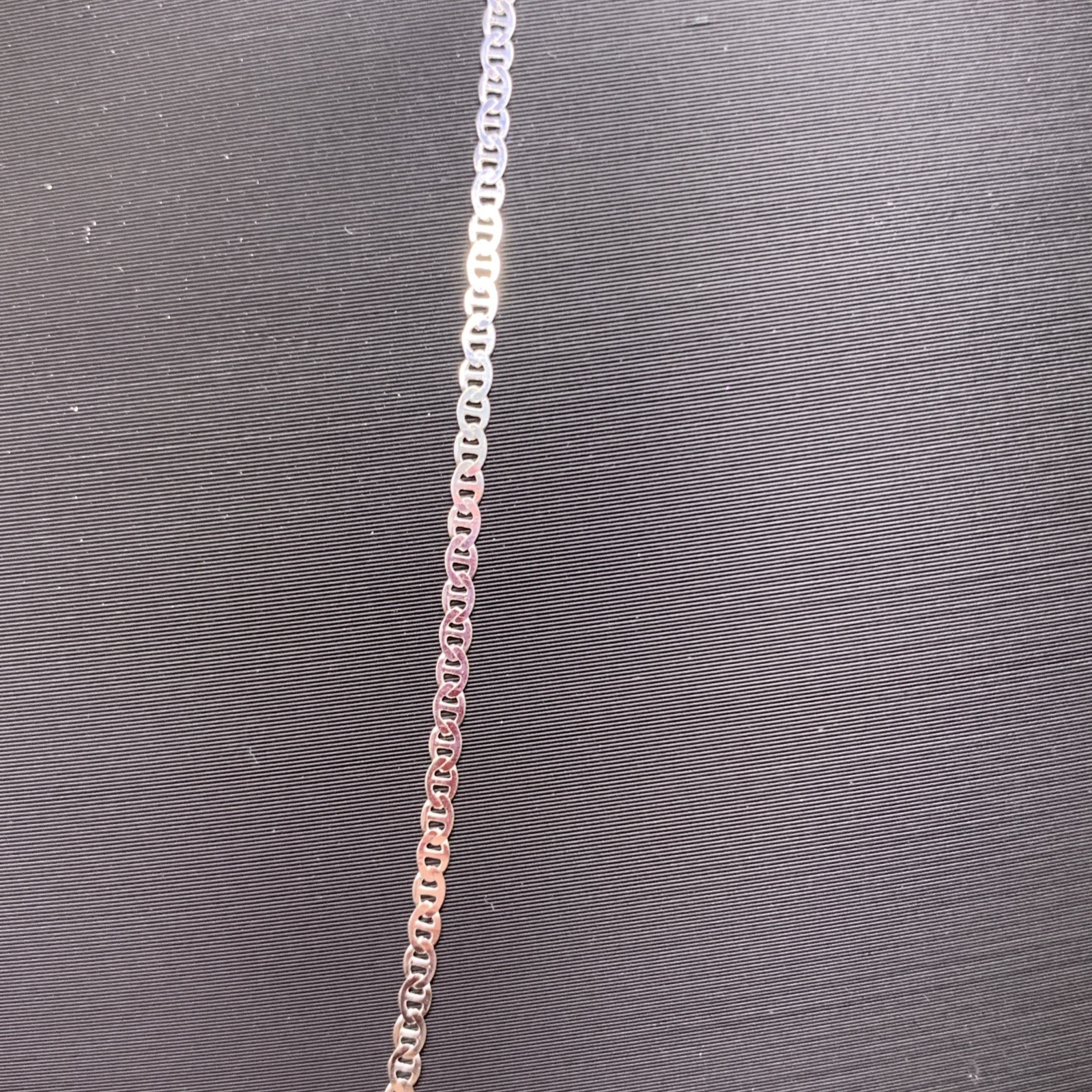 925 Sterling Silver Mariner Chain Necklace 18” 2.25mm