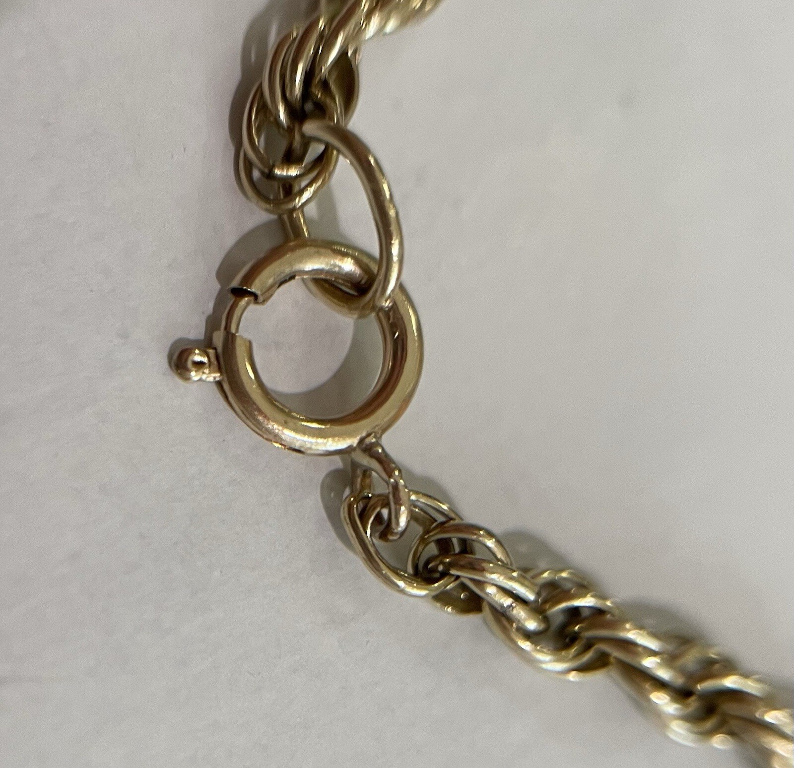 14K Yellow Gold 26” Chain Necklace Vintage 9.6 Grams Excellent