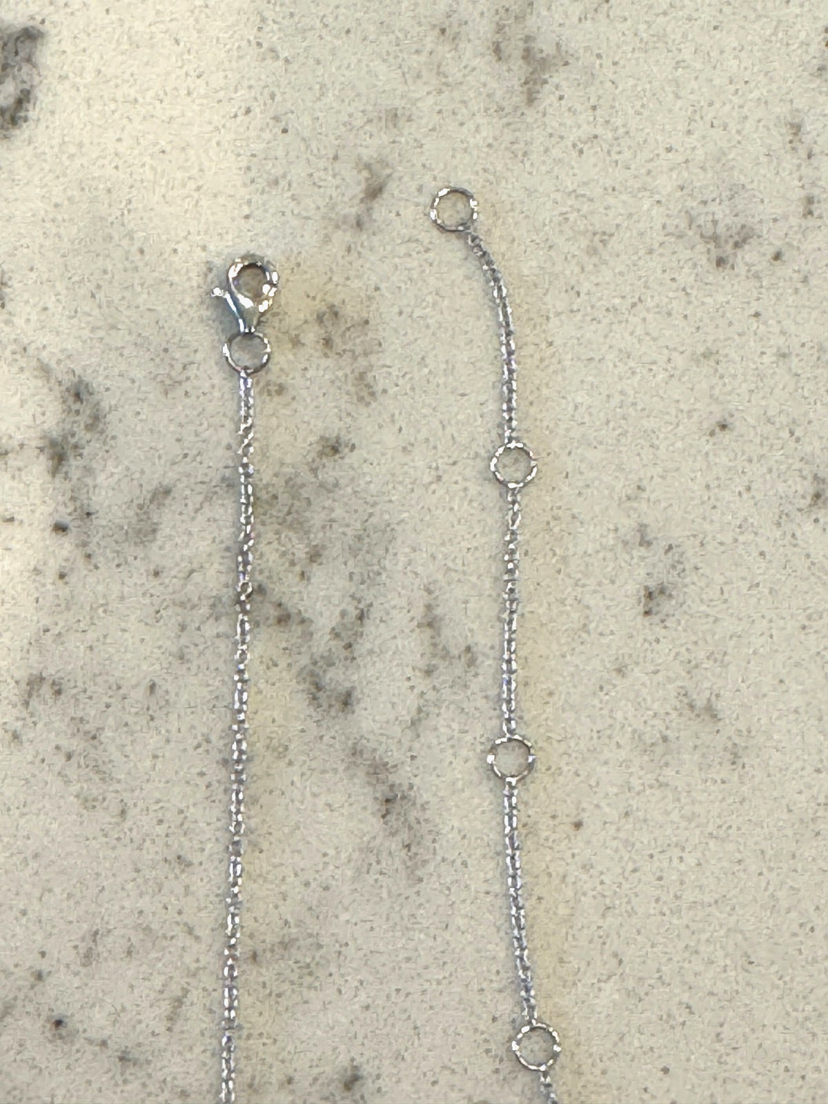 Diamond Necklace Pave’ LOVE Necklace 14K White Gold brand new adjustable length