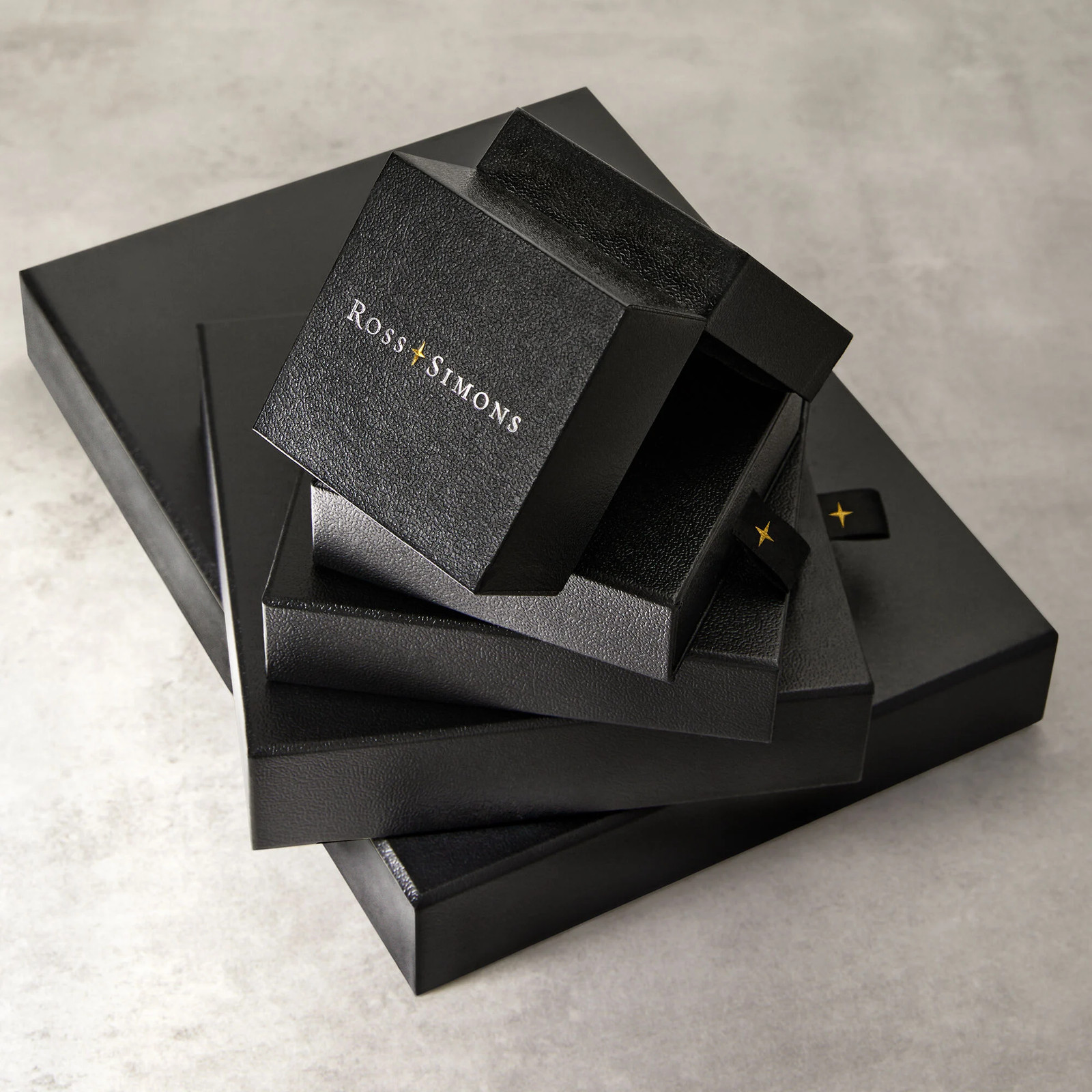 Ross-Simons Multi-Shaped Lab-Grown Diamond Ncklc in 18k Gold Plate 16 inches
