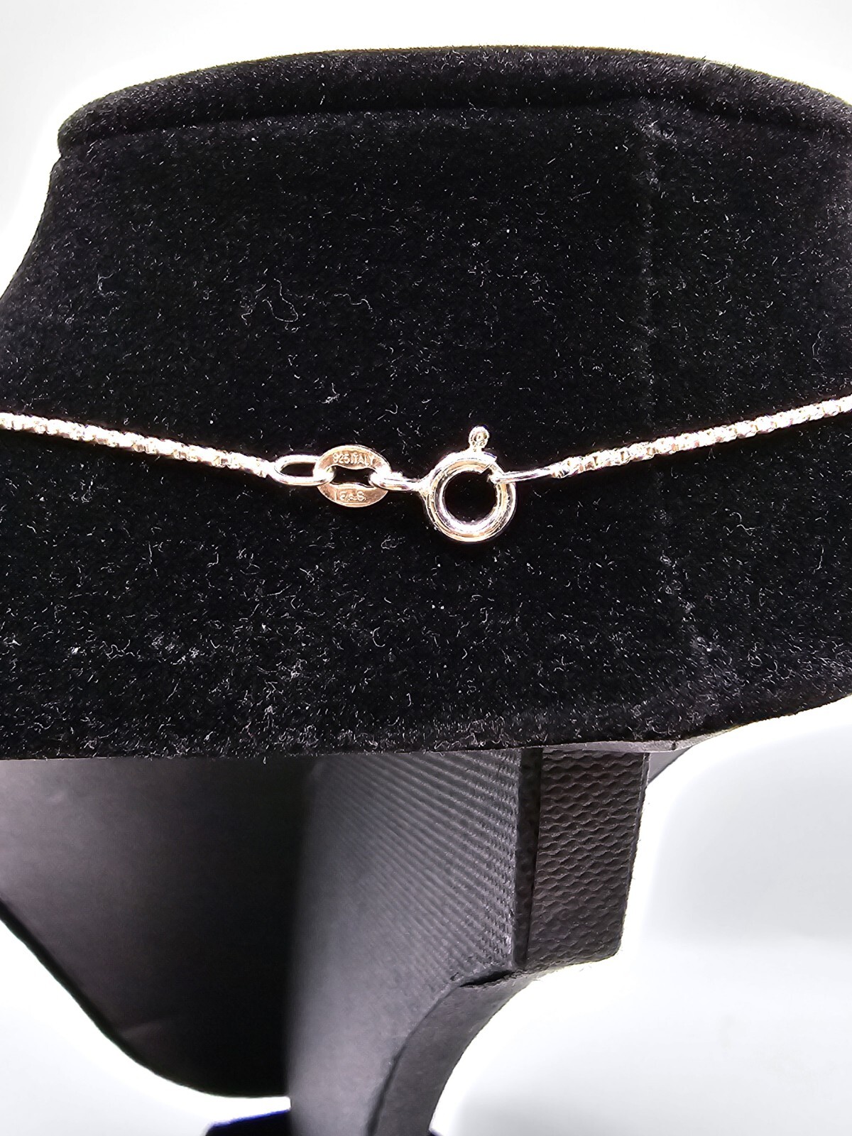 925 Sterling Silver Box Link 24″ Necklace