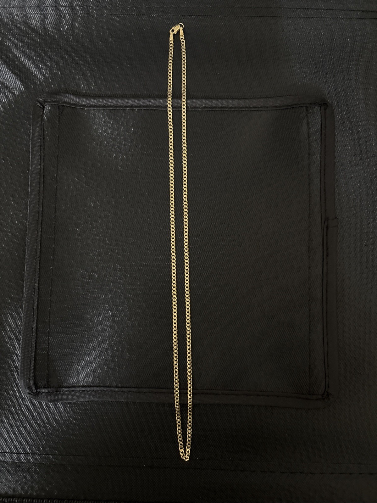 10K Yellow Gold 20-inch Micro Cuban Link Chain Necklace