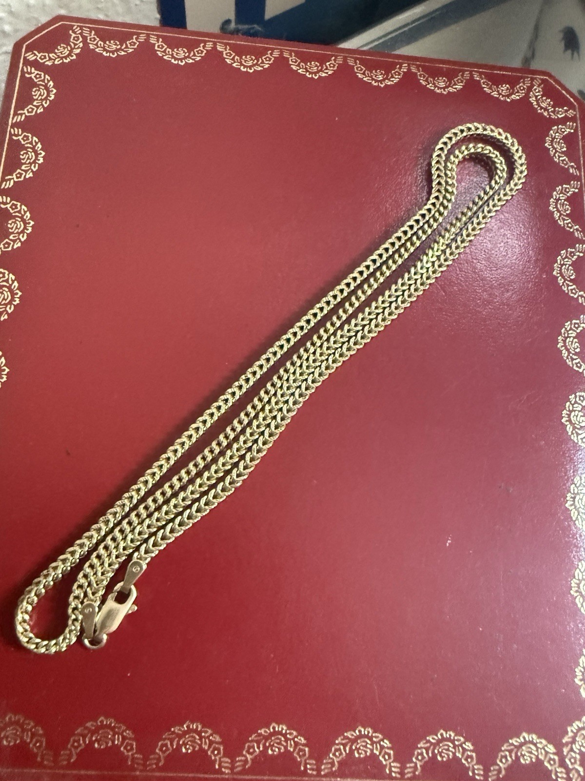 10k Solid Gold Franco 2.5mm Diamond Cut 22inch
