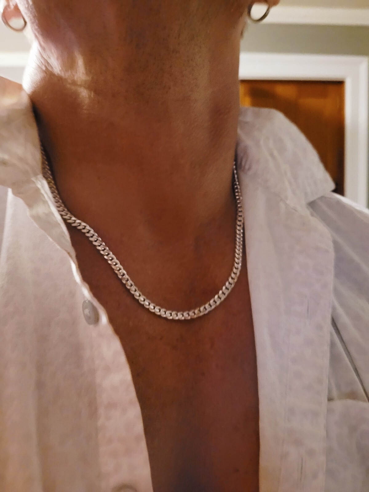 4.9MM Solid 925 Sterling Silver Men’s Italian MIAMI CUBAN Chain, Made in Italy
