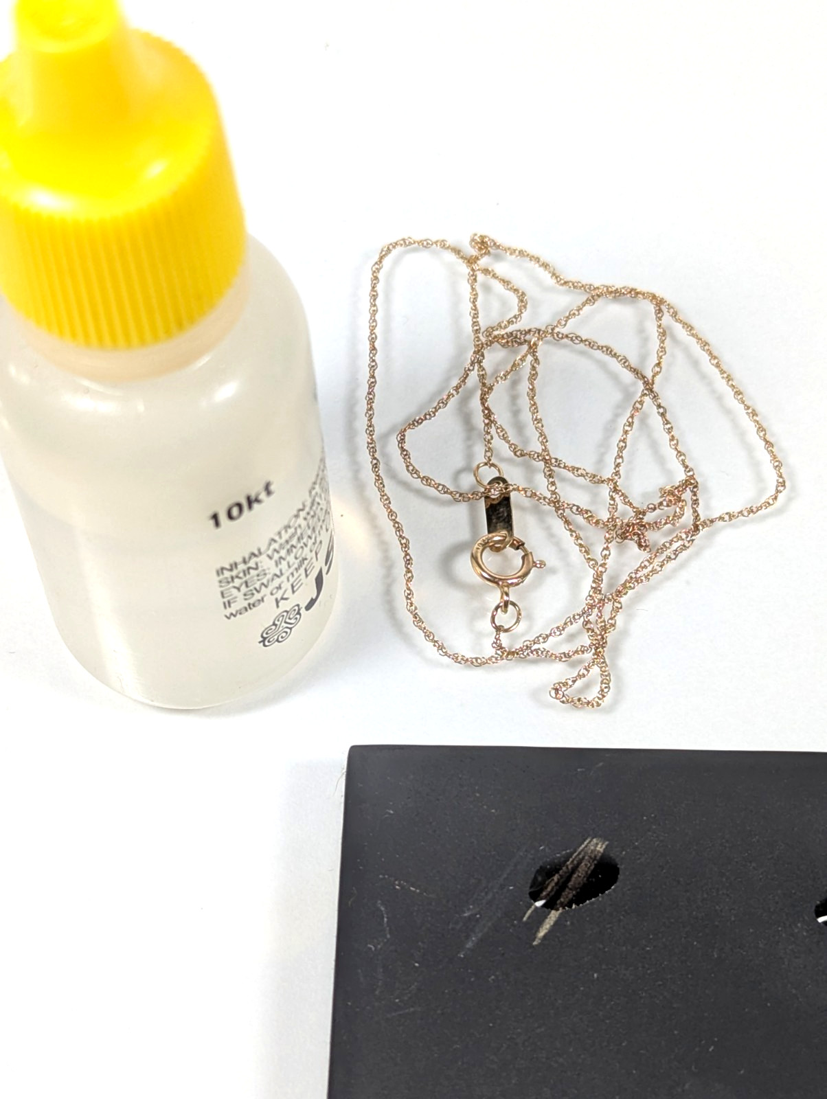 Vintage 10K SOLID Yellow Gold Necklace Chain Jewelry 18″ Gift FREE Shipping
