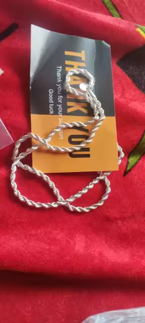 925 Sterling Silver Italian Rope Chain Men’s Necklace 4mm Cut Twisted Link NEW**