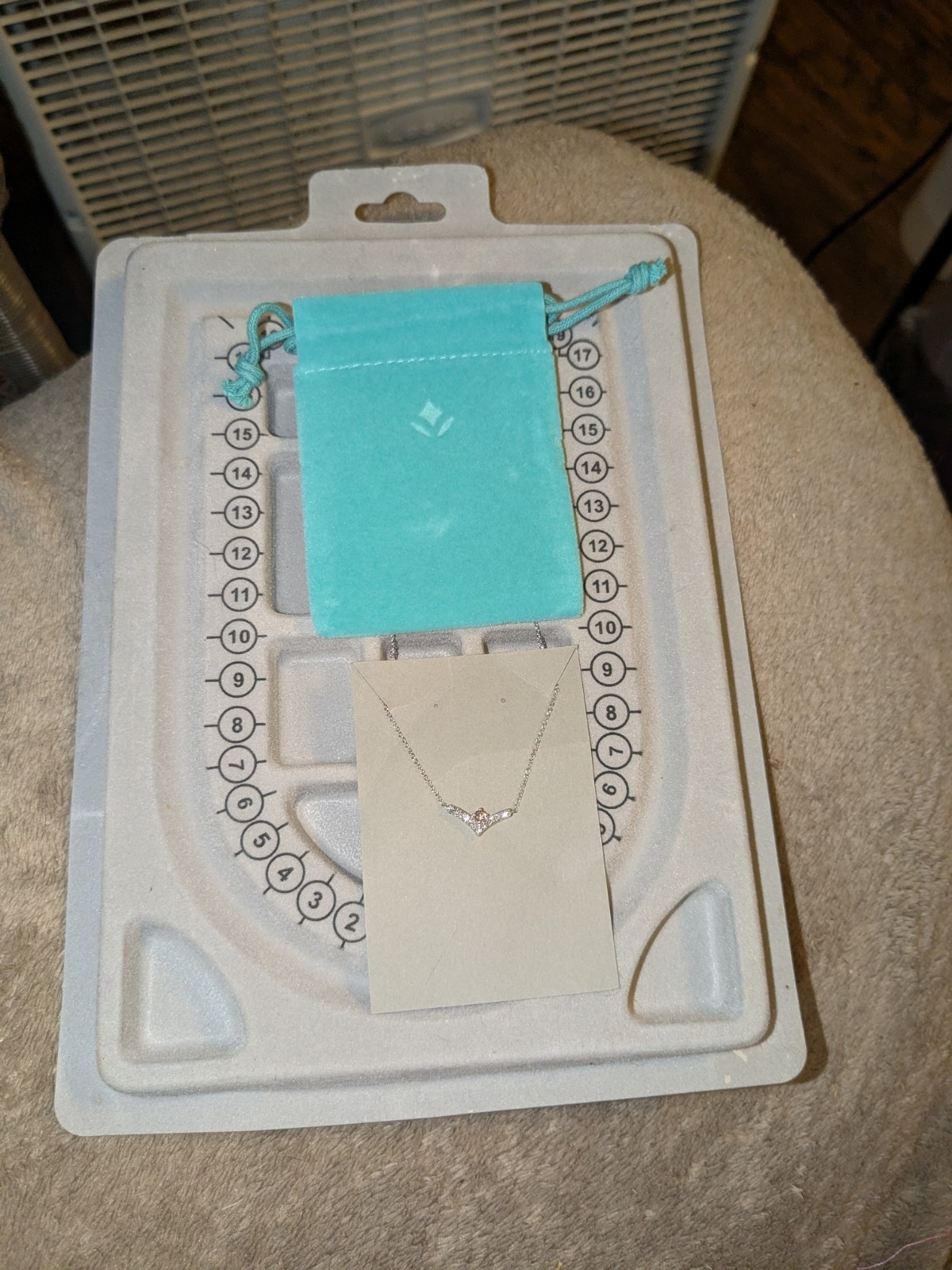 Brilliant Earth Diamond Pave Chevron Necklace
