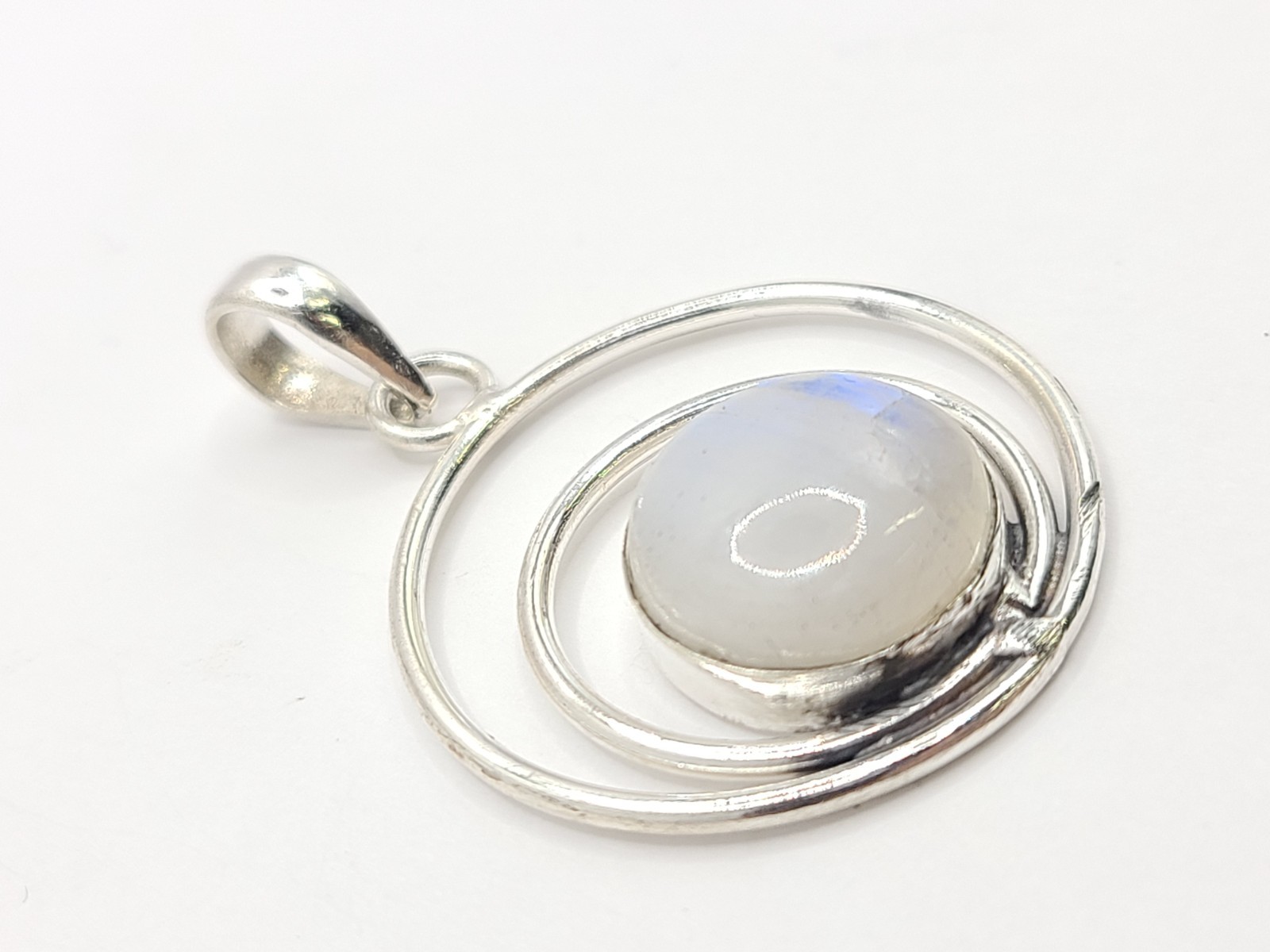 Moonstone Gemstone 925 Sterling Silver Pendant Anniversary Gifts Jewelry 6.92gr