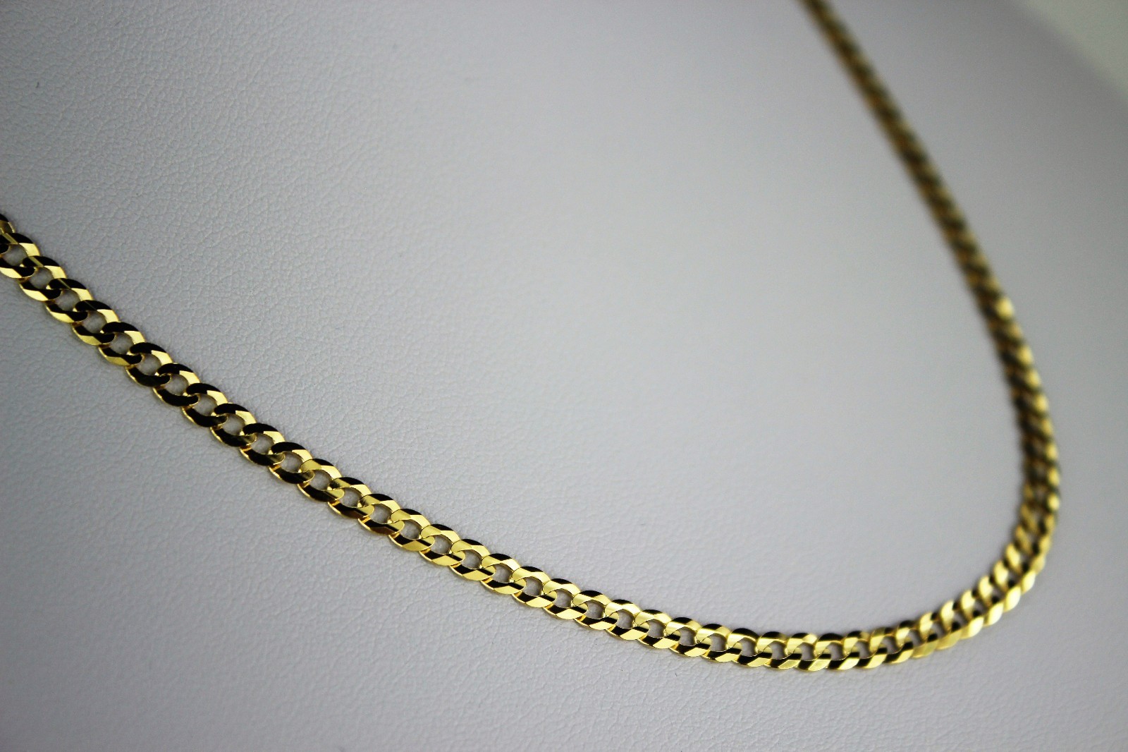 10K SOLID GOLD Cuban Chain Necklace for everyone 3.7mm/16″~30″