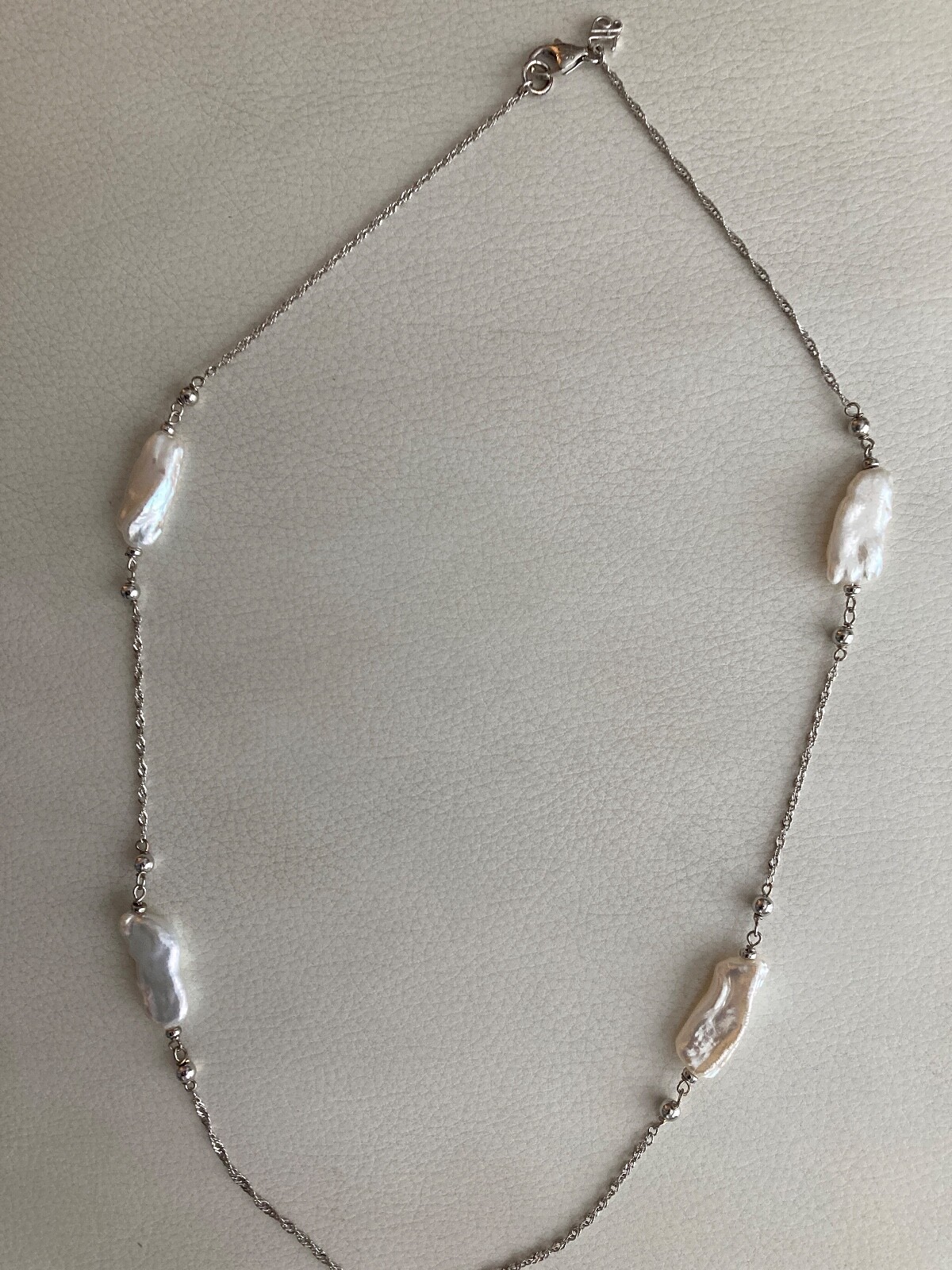 HONORA Liquid Pearl Sterling Silver Necklace, 22″ – 24″