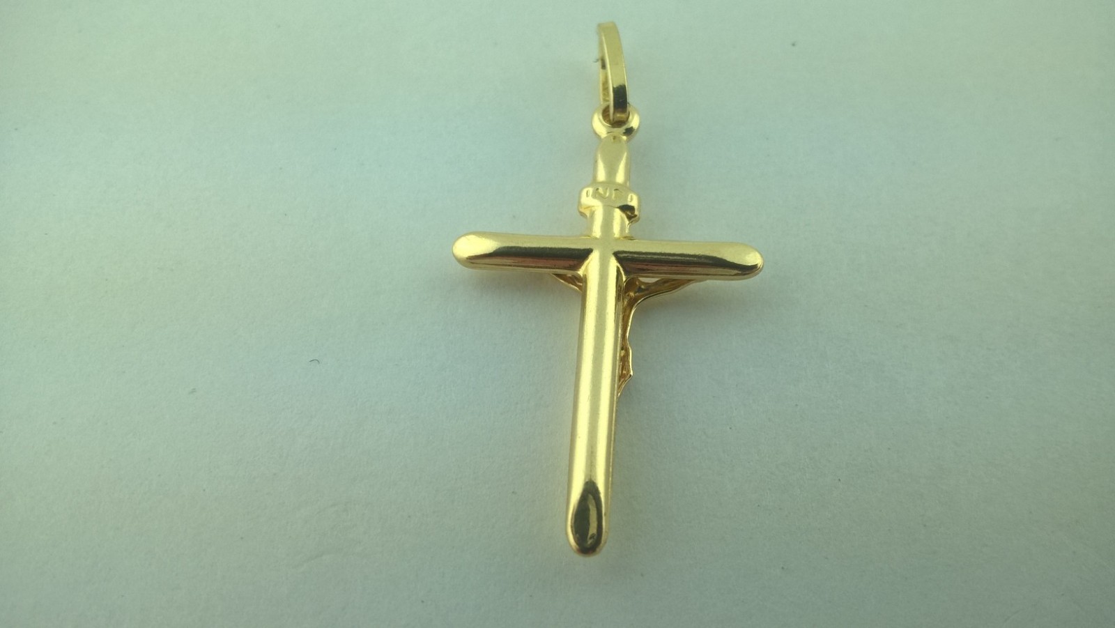 14K Solid Gold Cross Pendant Charm.Very elegant Very Good Price 1.5 grams