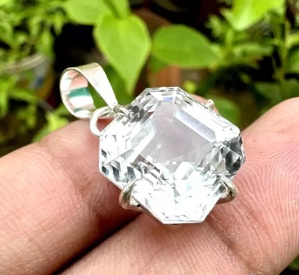 Natural 22 Ct Ceylon White Sapphire Asscher Cut AGL Certified Loose Gemstone
