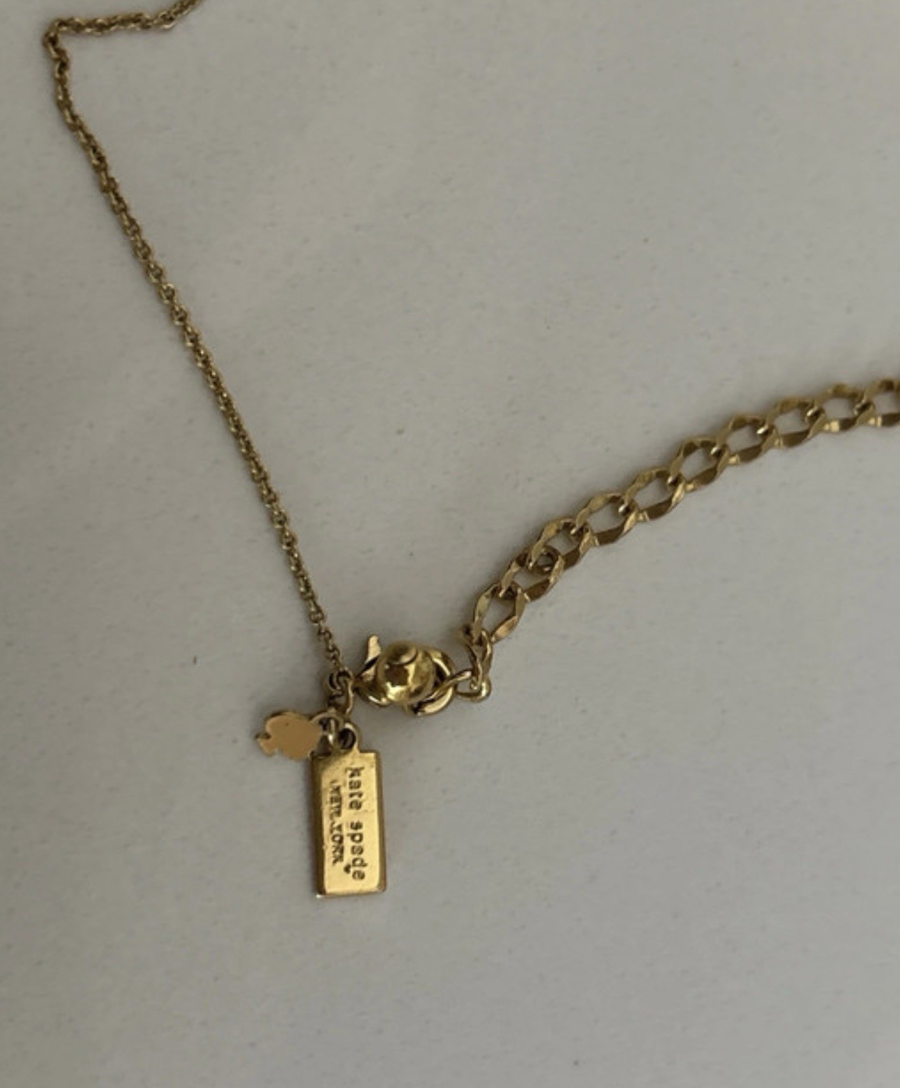 RARE Kate Spade “Say Yes ‘I DO’” Necklace – 12Kt Gold-Plated Bridal Charm