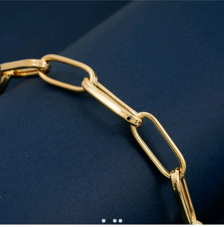 La Bella Italian 14k Gold Over Sterling Silver 7.50in (7g).